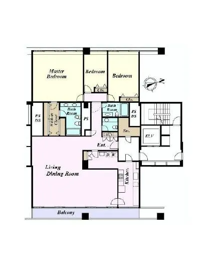 広尾タワーズ 14F