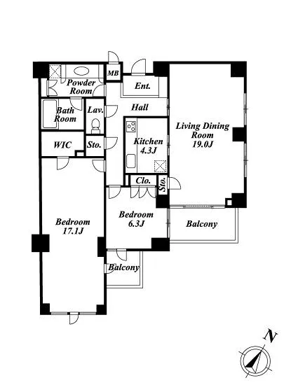 エスティメゾン白金台 304