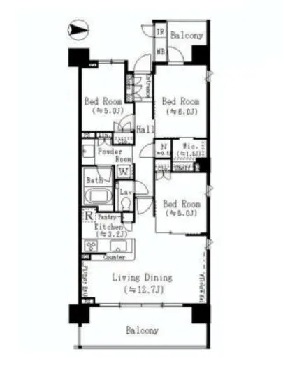 パークホームズ品川ザレジデンス 401