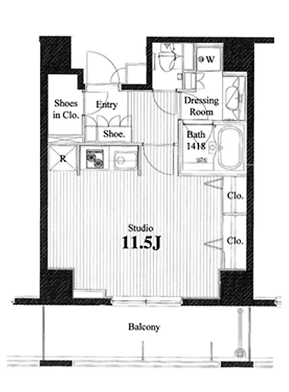 コンフォリア田町 205