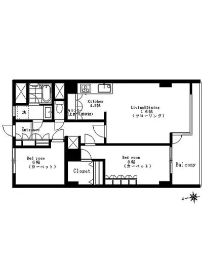 白金第一マンションズ 5階