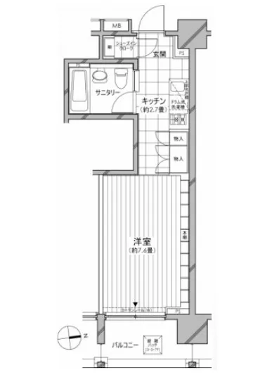 カスタリア麻布十番七面坂 303