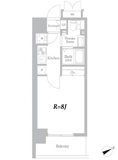 オアーゼ芝浦レジデンス 914