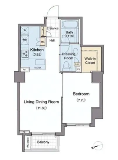 レグノ・ラフィネ南青山 704