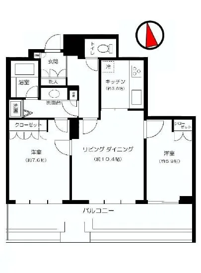 パークハウス芝タワー 7階