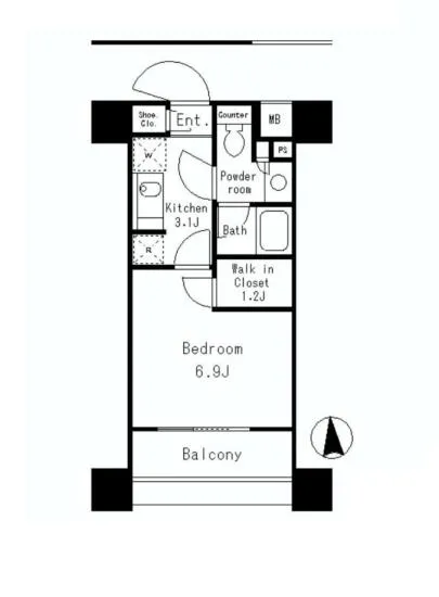 パークリュクス白金mono 1203