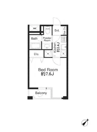 コムフラッツ白金 402