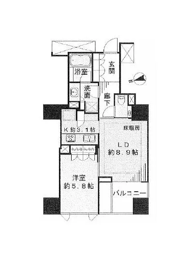 ザ・パークハウス西麻布レジデンス 1701