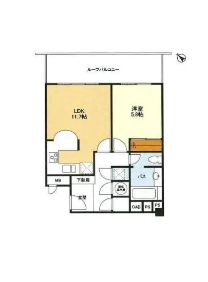 ロイヤル元麻布ガーデン 401