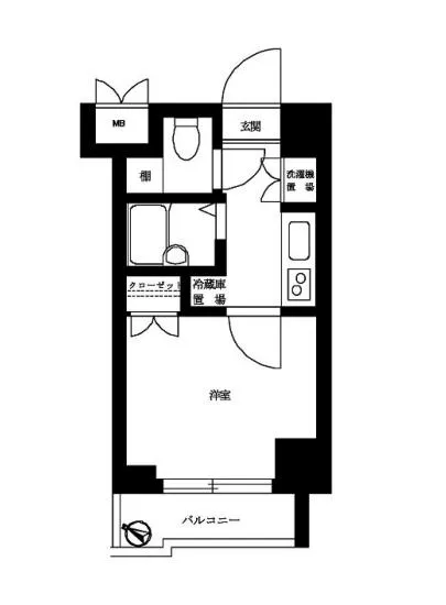 ルーブル白金高輪 1305