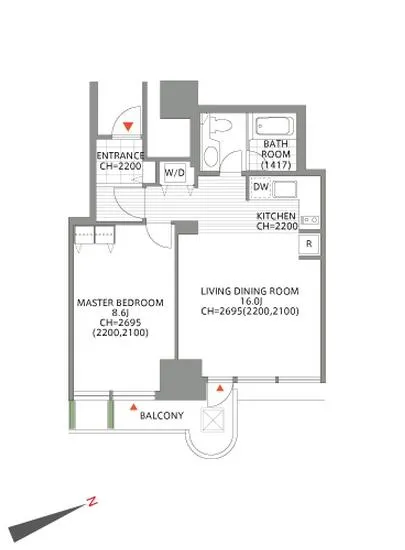 アークタワーズイースト 1402