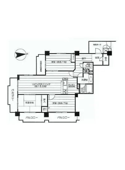 ライオンズマンション白金台 1501