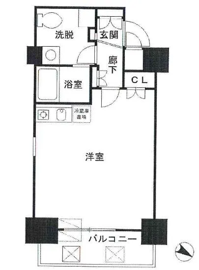 レジディア麻布十番II 605
