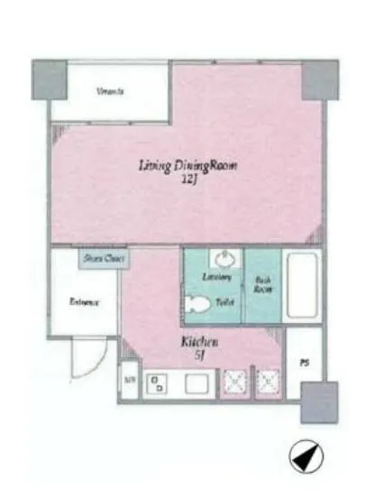 シャトー東洋南青山 3階