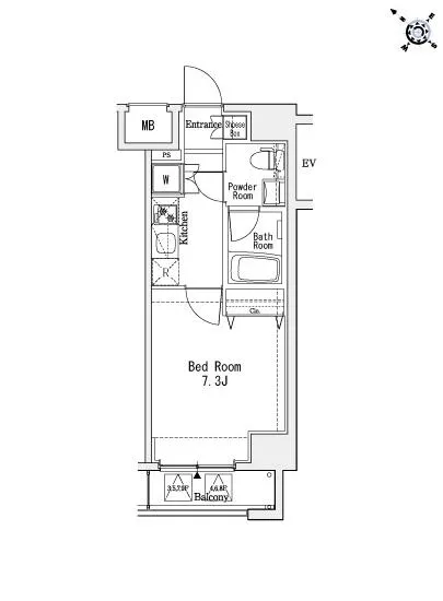 ガリシアレジデンス六本木 501