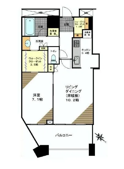 芝浦アイランドケープタワー 2101