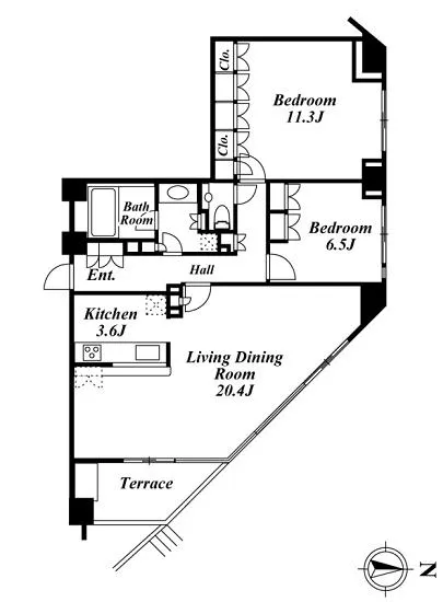 コスモリード南麻布 103