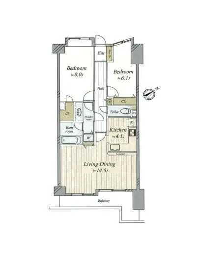 ライオンズマンション乃木坂 7F