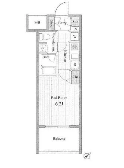 シーフォレシティ芝浦 604