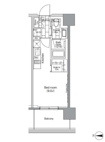 パークハビオ芝浦 604