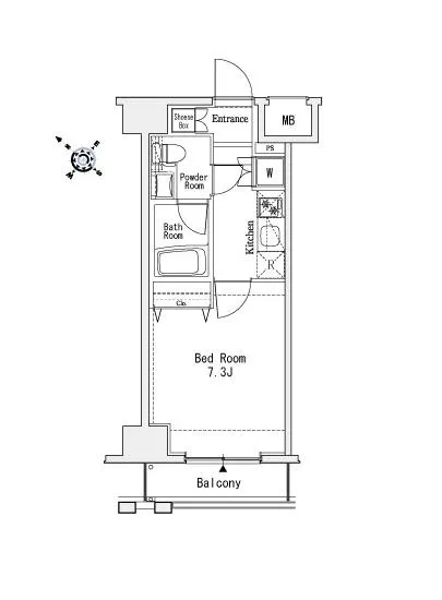 ガリシアレジデンス六本木 403