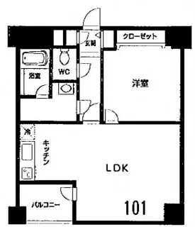 レジデンス白金高輪 101