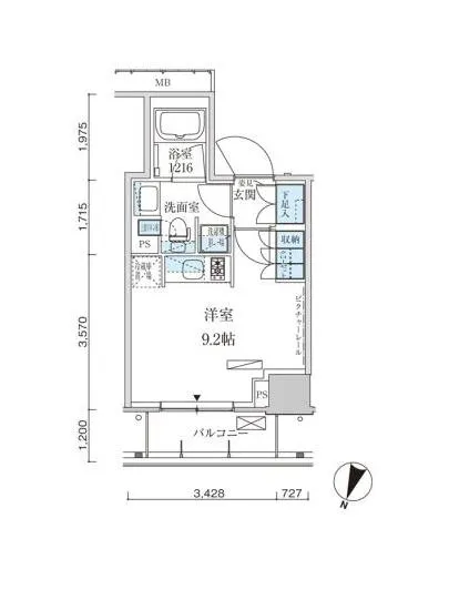 パークアクシス赤坂見附 1107