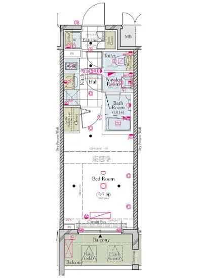 コンシェリア浜松町マスターズヴィラ 205