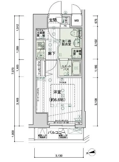 メインステージ高輪 302