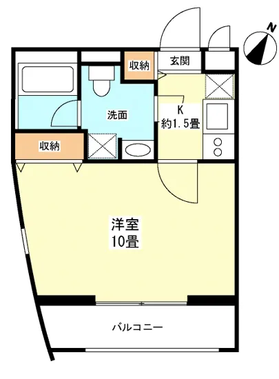 レジデンツァフラッテルノ 2F
