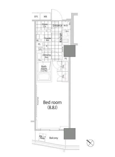 パークハビオ赤坂タワー 208