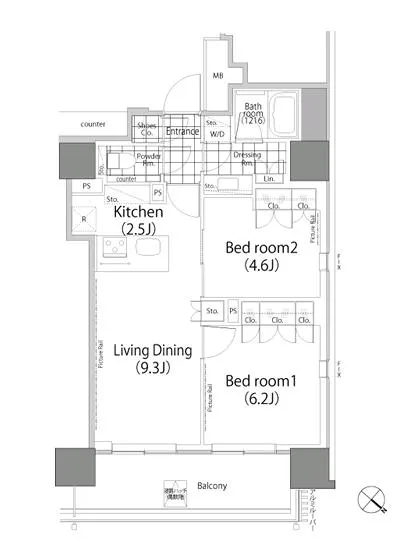 パークハビオ赤坂タワー 2003