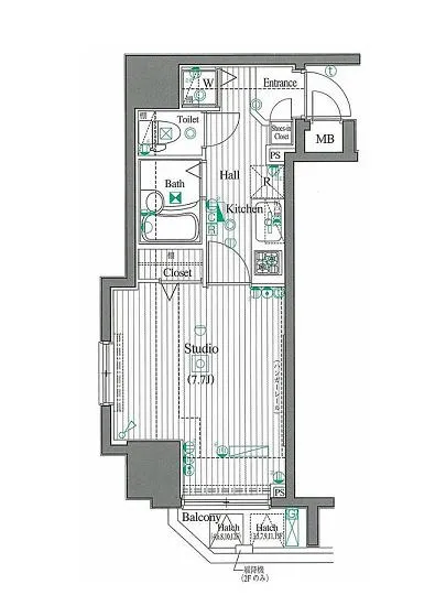ガーラ芝御成門 401