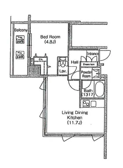 コンフォリア白金高輪 802