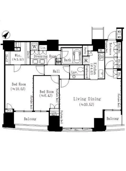 パークマンション赤坂氷川坂 202