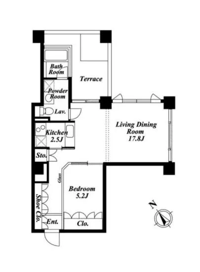 レジデンスクイズ広尾 502