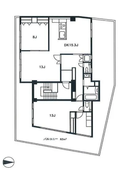 南麻布ロイヤルハイツ 3