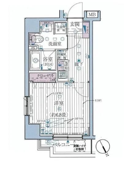 プレール・ドゥーク高輪 501