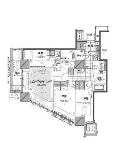 品川タワーレジデンス 12F