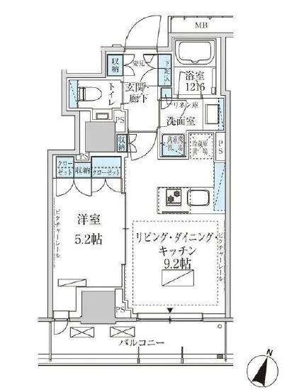 パークアクシス赤坂見附 1202
