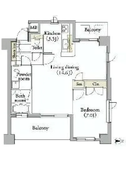 プラチナコート白金高輪 902