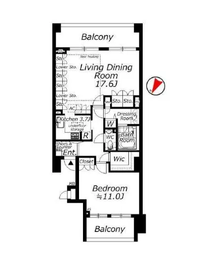 クラッシィ白金台シティハウス 1203