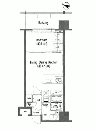 BPRレジデンス三田伊皿子坂 513