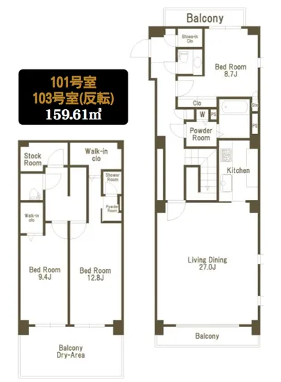 グランフォークス西麻布 103