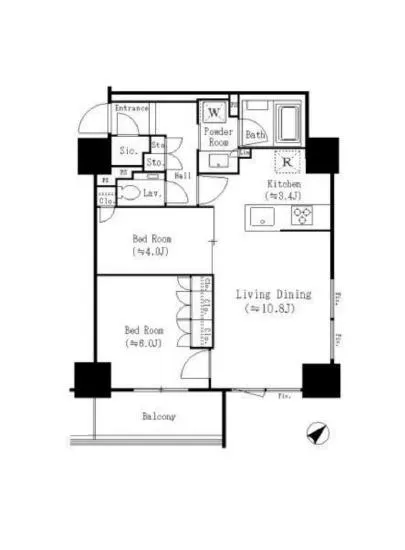 品川タワーレジデンス 501