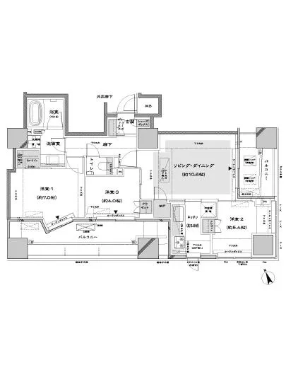 インプレストタワー芝浦エアレジデンス 1803