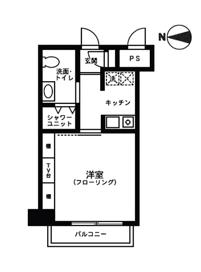Totsu Residence Shiba 1007