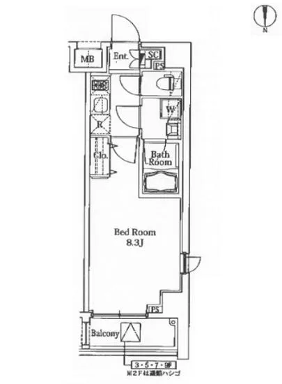 ガリシアレジデンス芝公園 501
