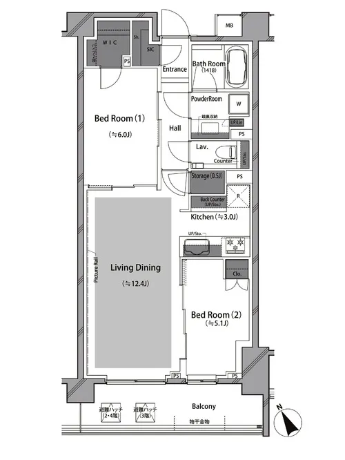 ライジングサン恵比寿二丁目 405