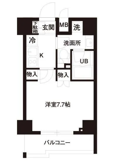 レジディア白金高輪 107